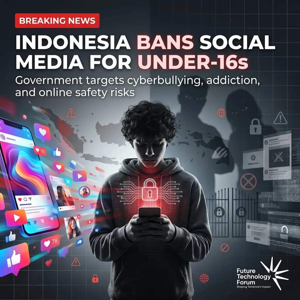 Indonesia Implements Landmark Social Media Ban for Under-16s